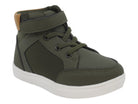 Toddler Olive & Beige High Top Sneaker