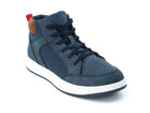 Boys' Navy & Tan High Top Sneaker