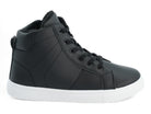 Boys' Black Fleece Lined High Top Sneaker