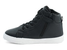 Boys' Black Fleece Lined High Top Sneaker