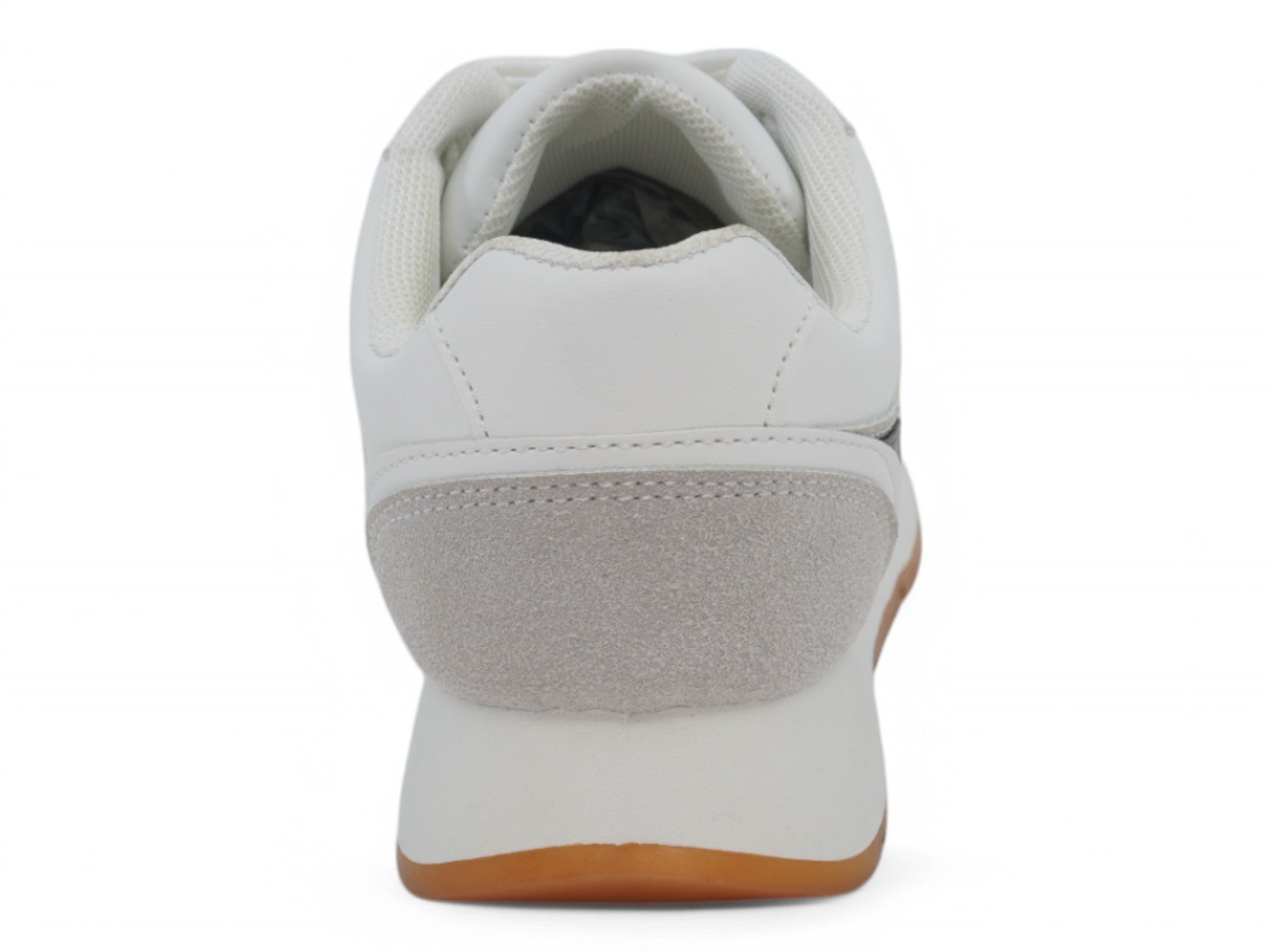 Boys' Gray Faux Suede Sneaker