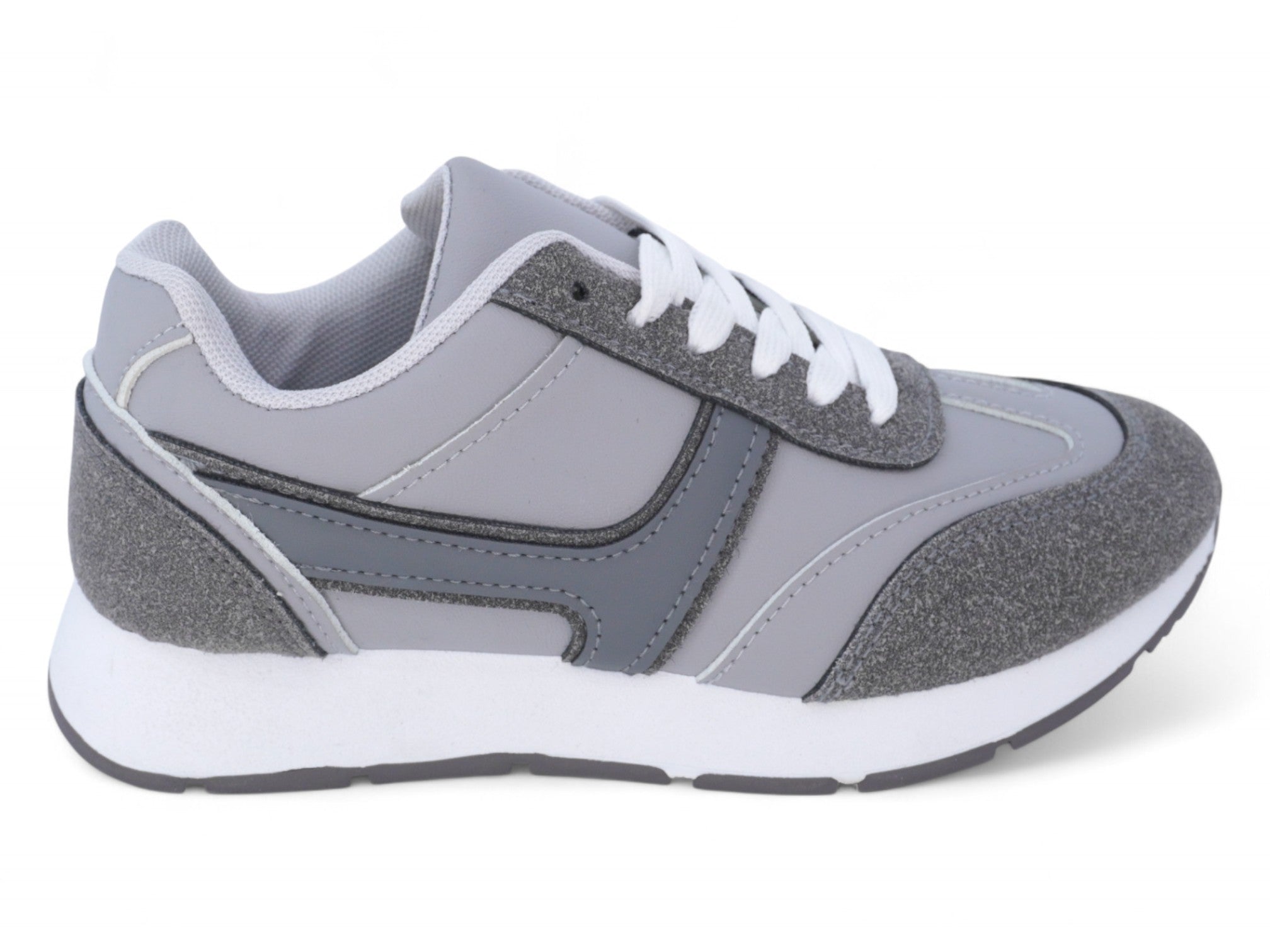 Boys' Navy Faux Suede Sneaker