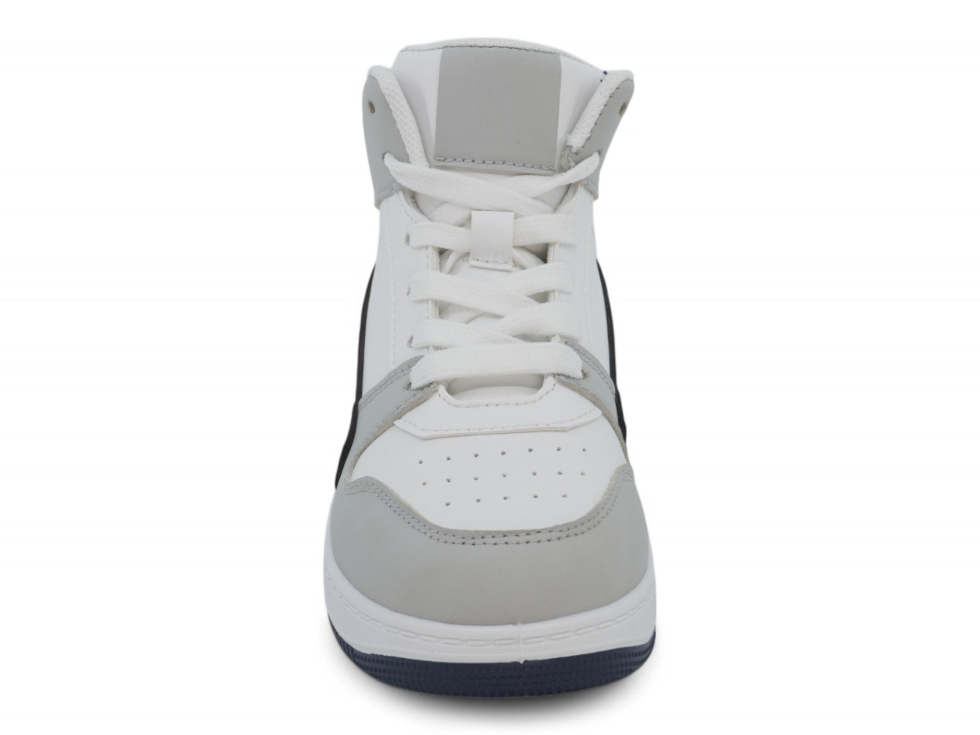 Boys' Navy & White High Top Sneaker