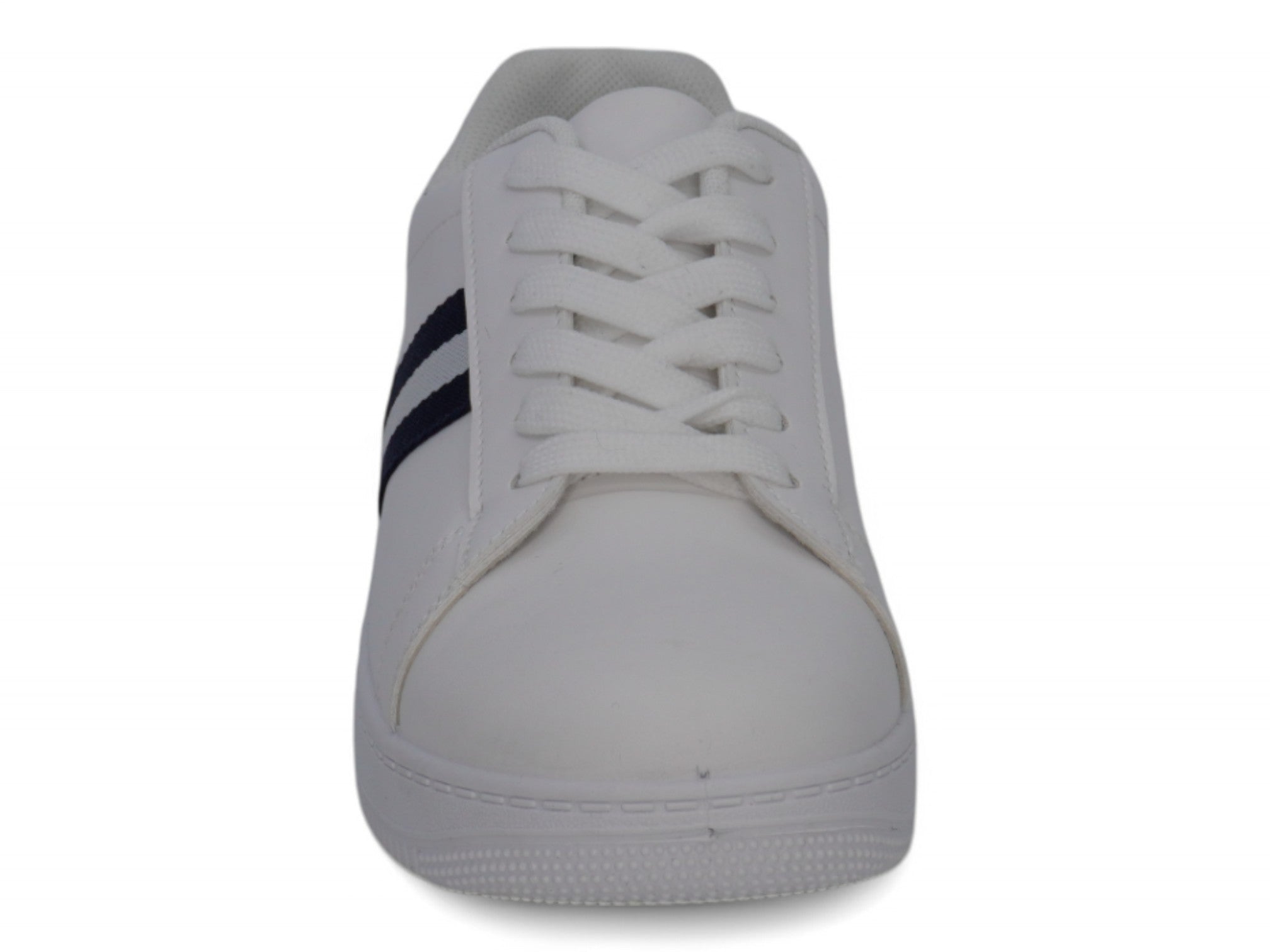 Boys' Navy Stripe Sneaker