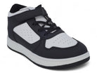 Boys' Black & White Mid Top Sneaker 2.0