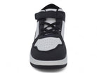 Boys' Black & White Mid Top Sneaker 2.0