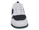 Boy's Green & White Court Sneaker