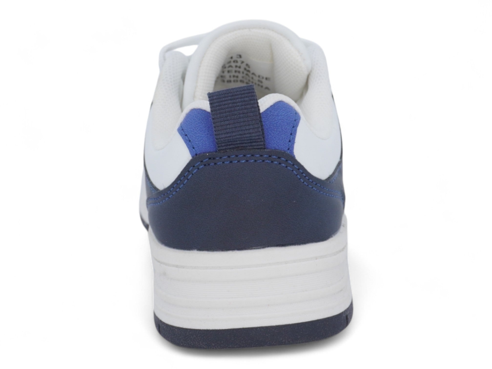 Boys' Two Tone Blue Court Sneaker