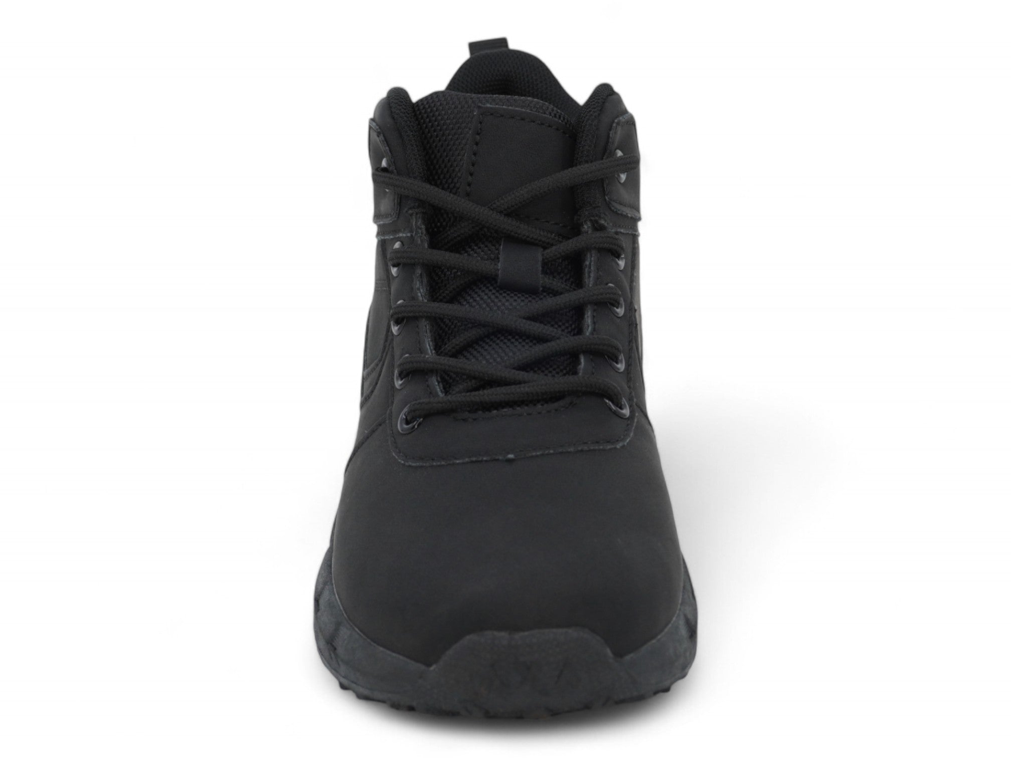 Boys' Black Lace Up Hiker Boot