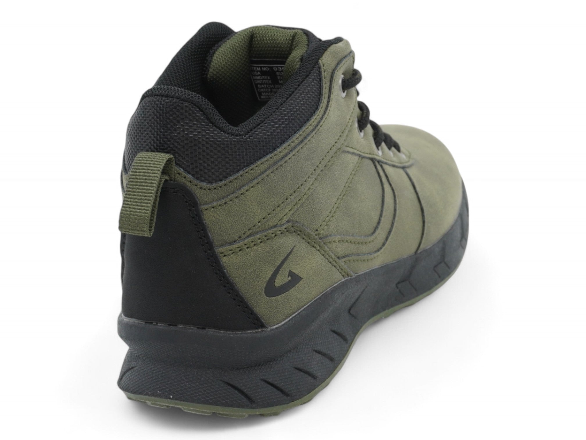Boys' Green Lace Up  Hiker Boot