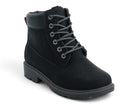 Boys' Black Fleece Lining Boots