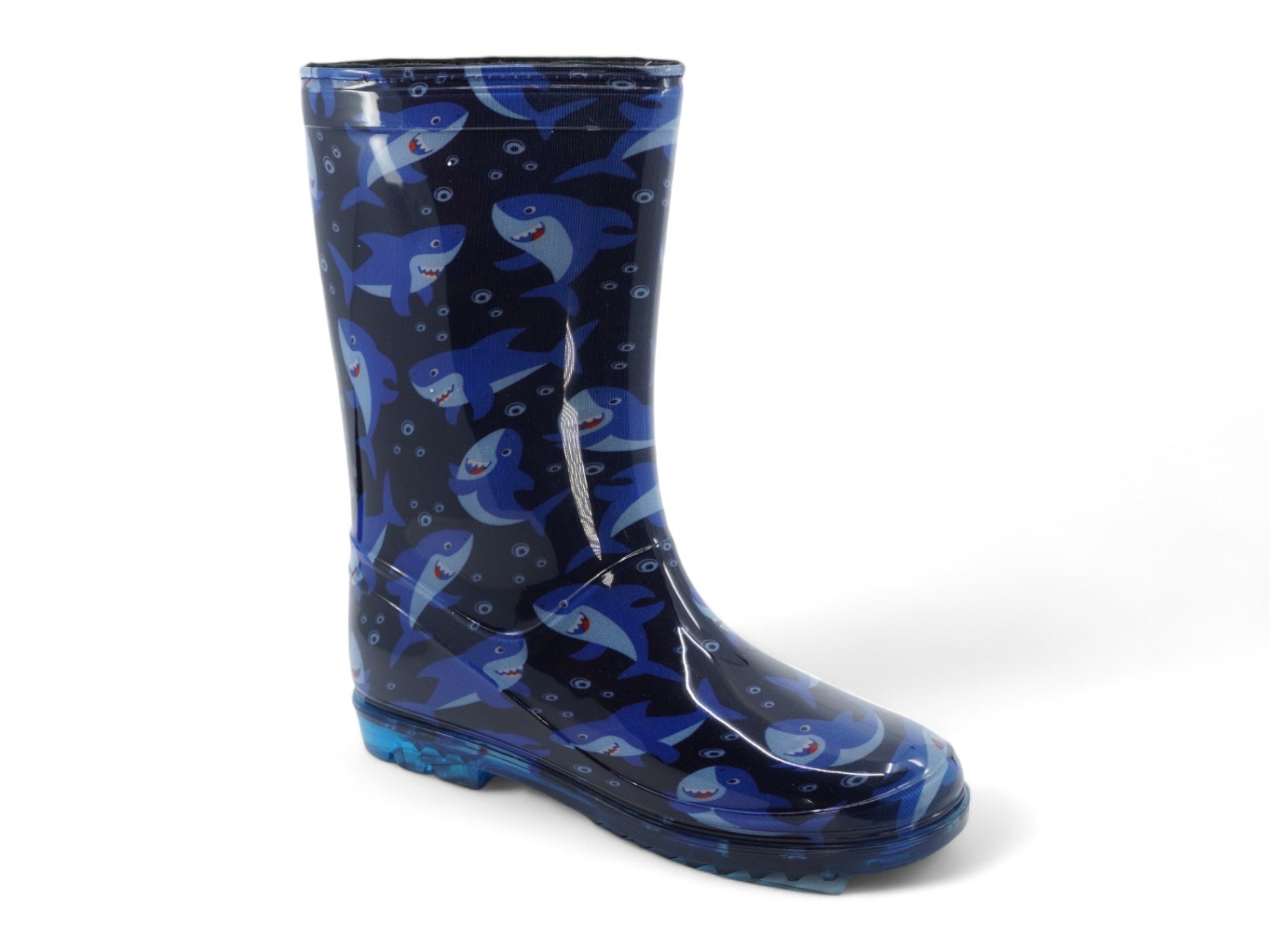 Boys' Shark Rain Boot