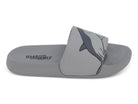 Boys' Gray Shark Slides