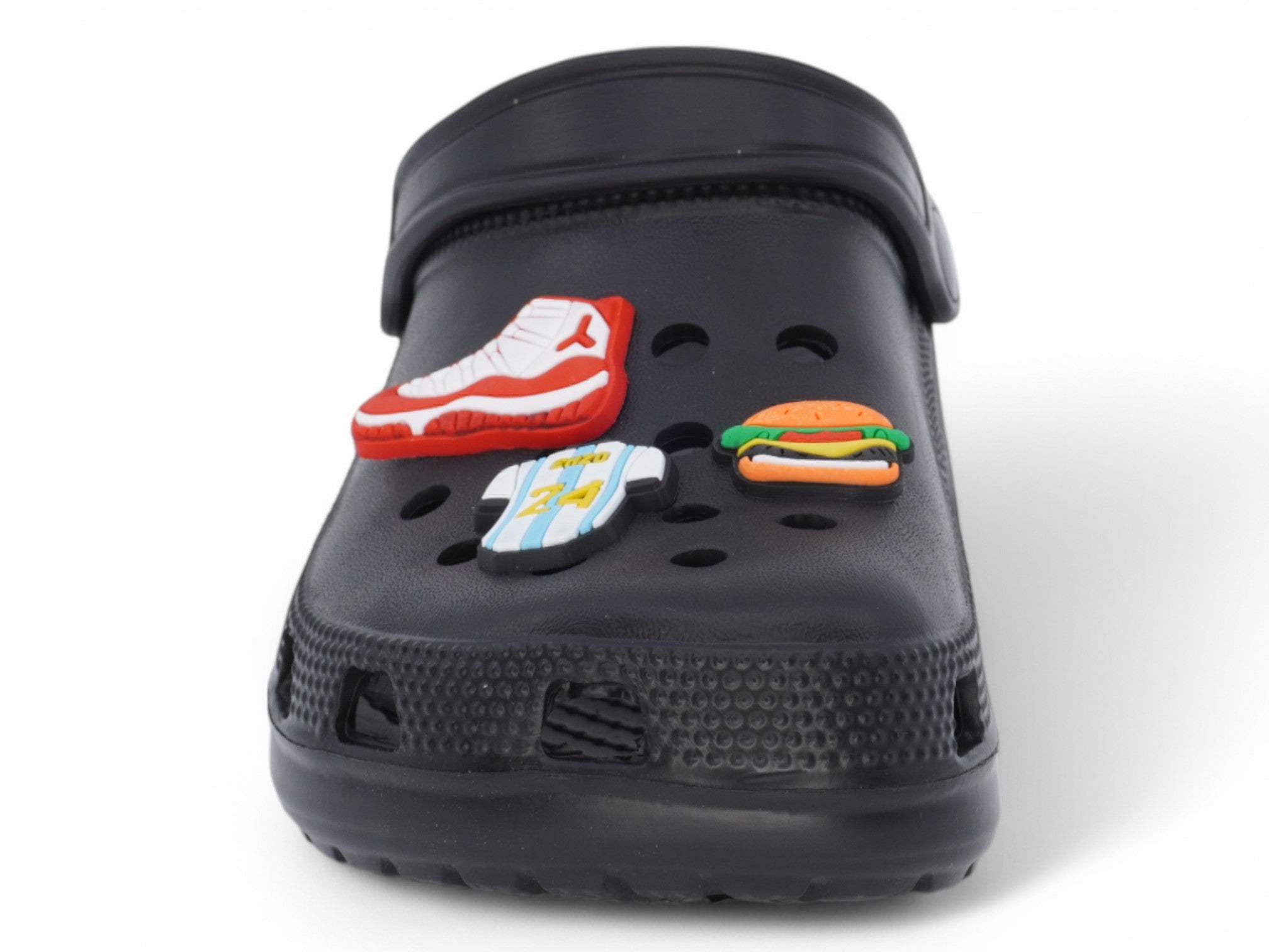 Toddler Soccer Game Charm Clog