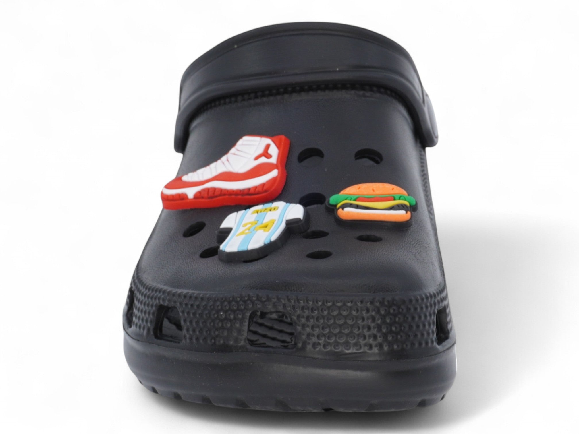 Boys' Soccer Game Charm Clog